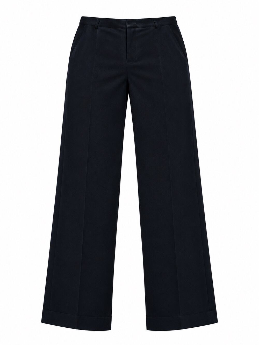 Jean Paul Gaultier Femme Vintage 90s Black Wool Trousers EU 44
